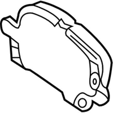 GMC 13237753 Front Pads
