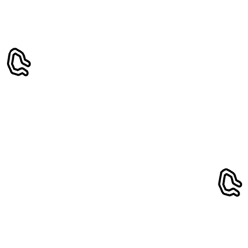 Chevy 22988272 Oil Cooler Tube Retainer