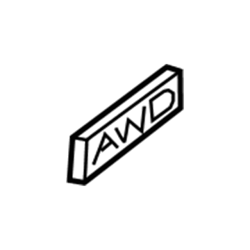 Buick 26697485 Nameplate