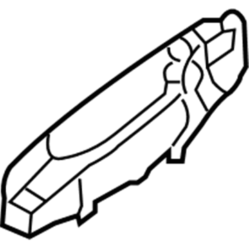 2004 Cadillac SRX Door Handle - 19121215