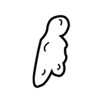 2005 Cadillac CTS Door Hinge - 15932615