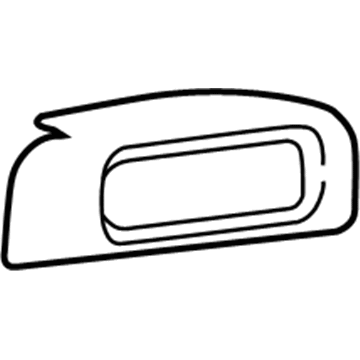 Pontiac 10250468 Trim Plate