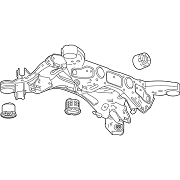 GM 84350795 Suspension Crossmember, Rear
