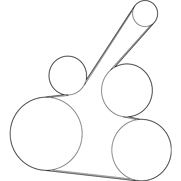 Chevy Drive Belt - 19316080