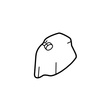 GM 84352147 Fuel Tank Cover, Driver Side GM 84352147 Fuel Tank Cover, Driver Side