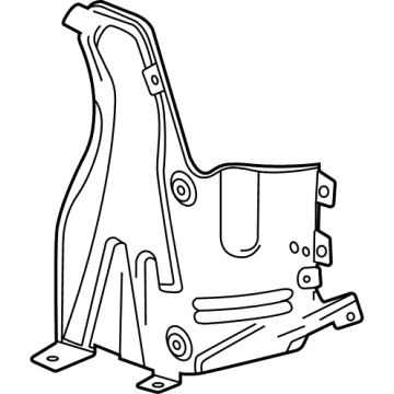 GM 84665070 Support Panel, Passenger Side