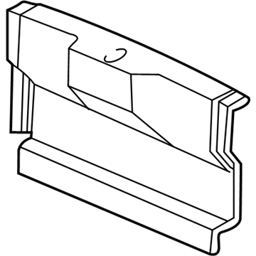 Chevy 10413361 Rear Trim Panel