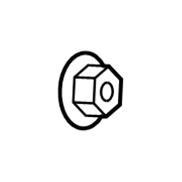 Cadillac 15709703 Manifold W/Converter Nut