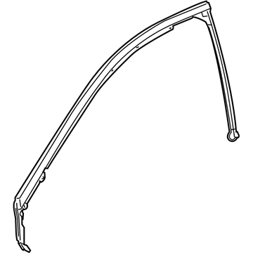 Cadillac SRX Door Moldings - 20943558