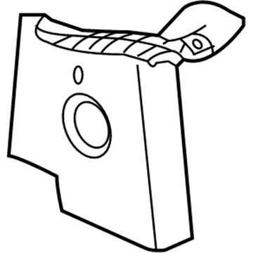 Hummer 25909263 Rear Pillar Trim