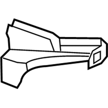 GM 19317525 Headlamp Bracket, Front Passenger Side GM 19317525 Headlamp Bracket, Front Passenger Side