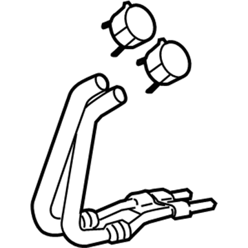 Cadillac CTS Power Steering Hose - 20900057