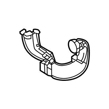 Buick 42654743 Lower Duct