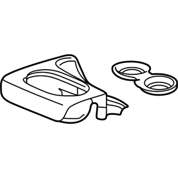 Saturn L100 Cup Holder - 24420742