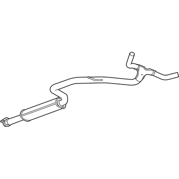 GM 22936410 Front Pipe