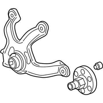 Cadillac SRX Cooling Fan Bracket - 12593813