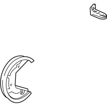 GMC C2500 Brake Backing Plate - 15972559