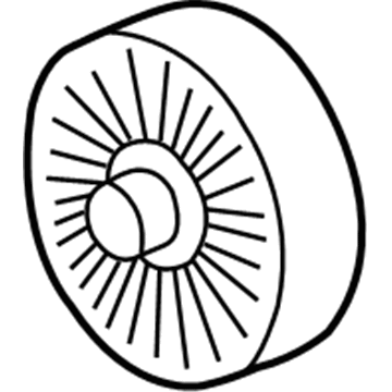 Chevy 24506756 Pulley