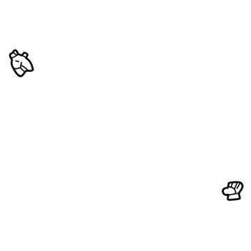 Chevy 11588650 Lower Plate Clip