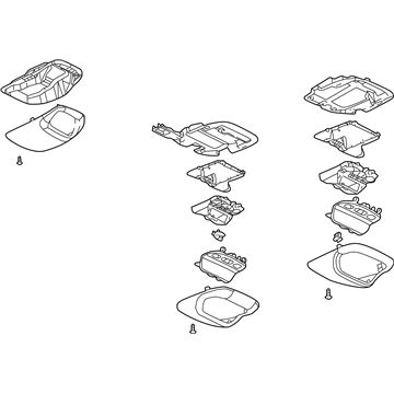 GM 10447460 Console Assembly