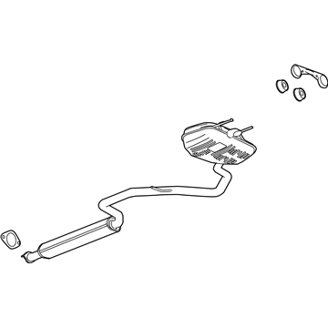 Buick LaCrosse Muffler - 23416465