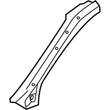 Cadillac 25794978 Windshield Pillar Reinforcement