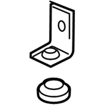 Cadillac 25881550 Radiator Upper Bracket