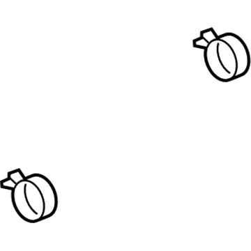 Cadillac 11516234 Upper Hose Clamp