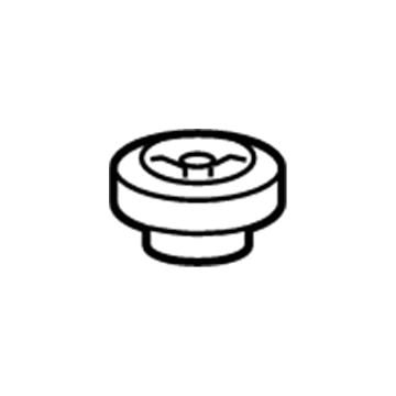 Cadillac 20818756 Radiator Lower Insulator
