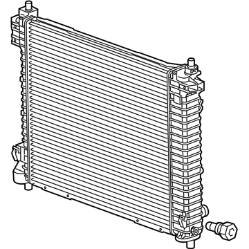 Cadillac SRX Radiator - 20818748