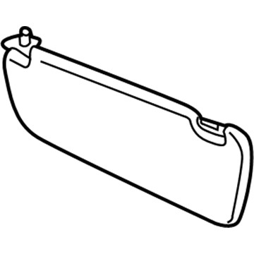 Pontiac 96448400 Sunvisor