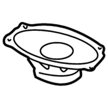 Chevy Malibu Car Speakers - 22676126