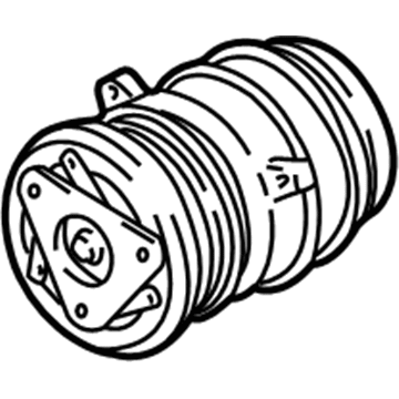 Pontiac 6000 A/C Compressor - 89018798