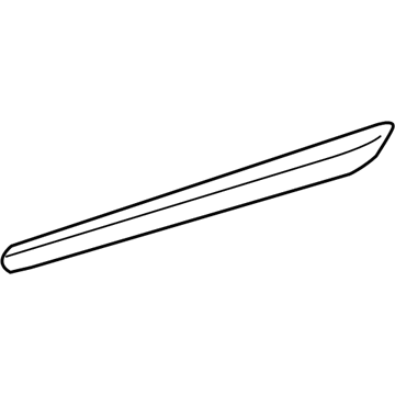 2008 Cadillac DTS Door Moldings - 22760264