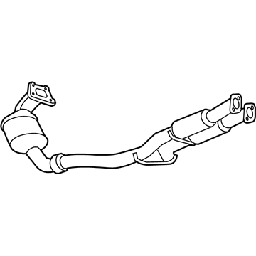 Cadillac SRX Exhaust Pipe - 19420262