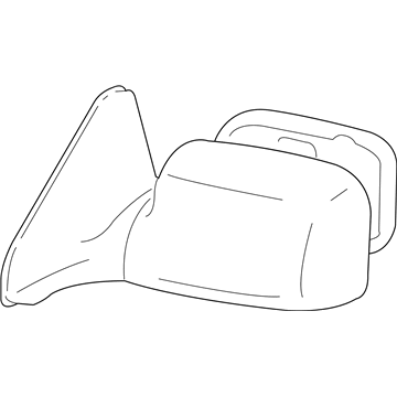 Pontiac Vibe Side View Mirrors - 88969941