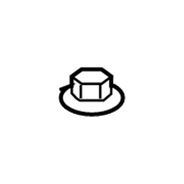 Saturn 11508277 Upper Bracket Nut