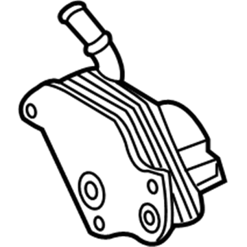 Saturn 12639408 Oil Cooler