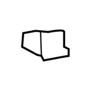 Chevy 96630075 Glove Box Assembly Bumper