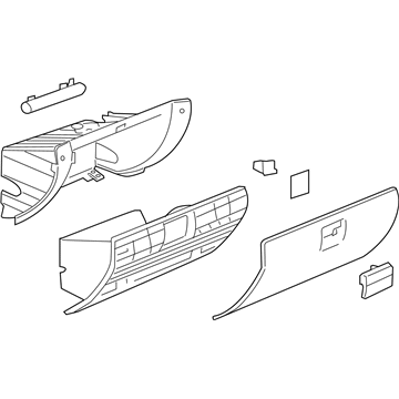 Chevy 22818702 Glove Box Assembly