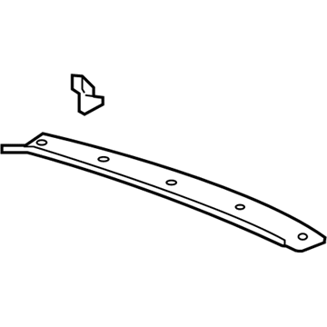 Saturn 22698444 Rear Header Trim