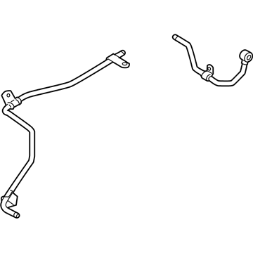 Chevy Silverado 3500 Coolant Pipe - 97372026