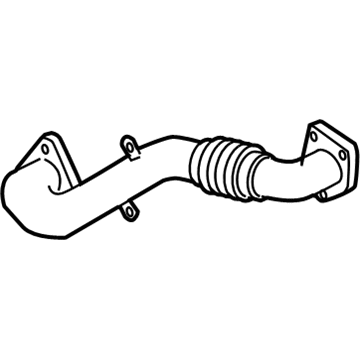 GMC Sierra 3500 HD Exhaust Pipe - 98066019