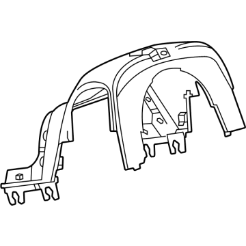 Cadillac Escalade Steering Column Cover - 84588000