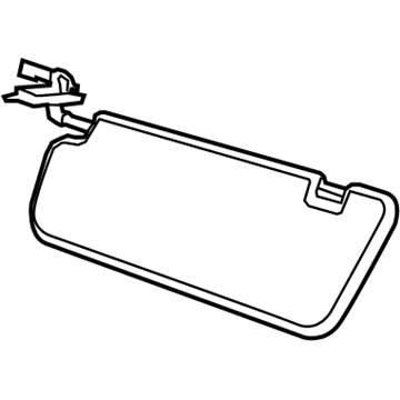 GM 92262660 Sunvisor