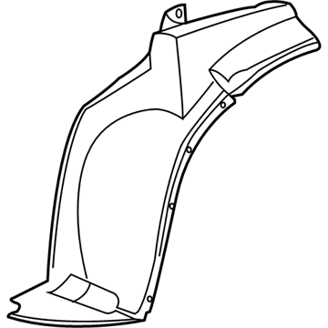 GMC Acadia Fender Splash Shield - 22816705