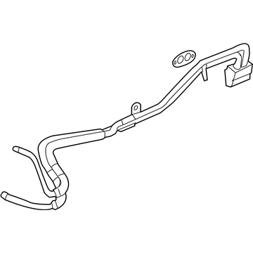 2008 Chevy Corvette Cooling Hose - 25860736