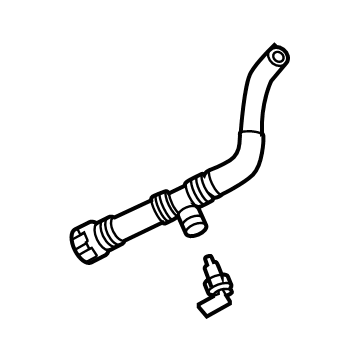 Chevy Corvette Cooling Hose - 84439984