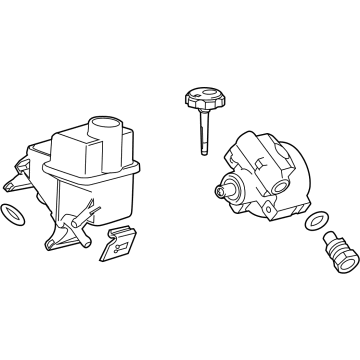 Chevy Silverado 3500 HD Power Steering Pump - 84983790