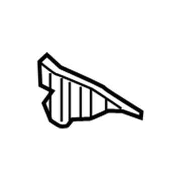 Buick 84166795 Crossmember Extension Reinforcement